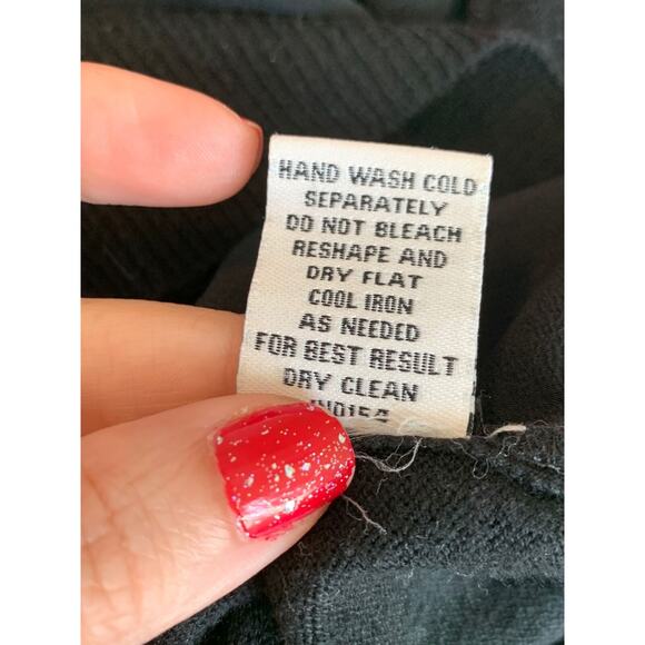 Jaye.e black long sleeves casual top size M - Picture 5 of 8